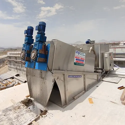 Sludge Dewatering Screw Press